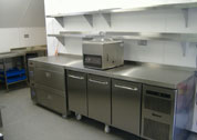 Restaurant kitchen refurbishment